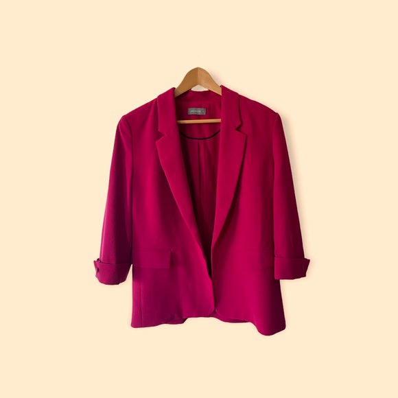 berry colour jacket